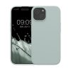 Θήκη Kwmobile για Apple iPhone 15, Ανοιχτό Πράσινο, Σιλικόνη, KWM000020CA013C