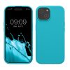 Θήκη Kwmobile για Apple iPhone 15, Ανοιχτό Μπλε, Σιλικόνη, KWM000020CA016C