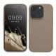 Θήκη Kwmobile για Apple iPhone 15 Pro, Μπεζ, Σιλικόνη, KWM000020CC047C
