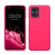 Θήκη Kwmobile για Motorola Moto G54, Ροζ, Σιλικόνη, KWM000022NF011C