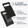 Θήκη Kwmobile για Samsung Galaxy S10, Σκούρο γκρι, Σιλικόνη, KWM000009QK056C