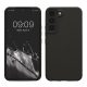 Θήκη Kwmobile για Samsung Galaxy S22, Σκούρο γκρι, Σιλικόνη, KWM000014GR078C