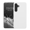 Θήκη Kwmobile για Samsung Galaxy S24, Λευκή, Σιλικόνη, KWM000021KW020C