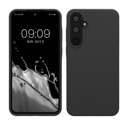 Θήκη Kwmobile για Samsung Galaxy A55 5G, Σκούρο γκρι, Σιλικόνη, KWM000021ME031C