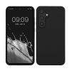Θήκη Kwmobile για Samsung Galaxy S24 FE, Μαύρη, Σιλικόνη, KWM000021WA001C