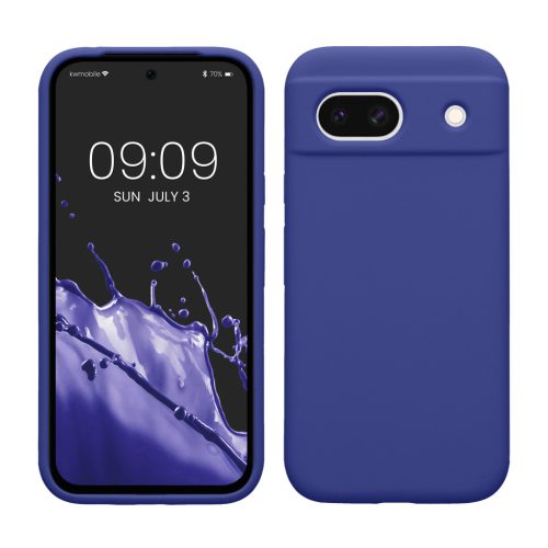 Θήκη Kwmobile για Google Pixel 8a, Μπλε, Σιλικόνη, KWM000020KQ052C