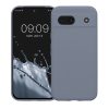 Θήκη Kwmobile για Google Pixel 8a, Γκρι, Σιλικόνη, KWM000020KU034C