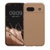 Θήκη Kwmobile για Google Pixel 8a, Κρεμ, Σιλικόνη, KWM000020KU035C
