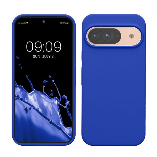 Θήκη Kwmobile για Google Pixel 9/Pixel 9 Pro, Μπλε, Σιλικόνη, KWM000020PI022C