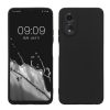 Θήκη Kwmobile για OPPO A38/A18, Μαύρη, Σιλικόνη, KWM000020QM001C