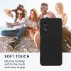 Θήκη Kwmobile για OPPO A38/A18, Μαύρη, Σιλικόνη, KWM000020QM001C