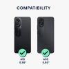 Θήκη Kwmobile για OPPO A38/A18, Μαύρη, Σιλικόνη, KWM000020QM001C