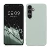 Θήκη Kwmobile για Samsung Galaxy S24 FE, ανοιχτό πράσινο, σιλικόνη, KWM000021WC004C