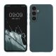 Θήκη Kwmobile για Samsung Galaxy S24 FE, Σκούρο πράσινο, Σιλικόνη, KWM000021WC005C
