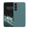 Θήκη Kwmobile για Samsung Galaxy S24 FE, ανοιχτό πράσινο, σιλικόνη, KWM000021WC006C
