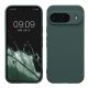Θήκη Kwmobile για Google Pixel 9, Σκούρο πράσινο, Σιλικόνη, KWM000020PG013C