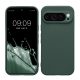 Θήκη Kwmobile για Google Pixel 9 Pro, Σκούρο πράσινο, Σιλικόνη, KWM000020PH013C