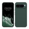 Θήκη Kwmobile για Google Pixel 9 Pro XL, Σκούρο πράσινο, Σιλικόνη, KWM000020PU010C