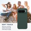 Θήκη Kwmobile για Google Pixel 9 Pro XL, Σκούρο πράσινο, Σιλικόνη, KWM000020PU010C