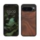 Θήκη Kwmobile για Google Pixel 9 Pro XL, Καφέ, Ξύλο/Σιλικόνη, KWM000020PX003C