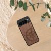 Θήκη Kwmobile για Google Pixel 9 Pro XL, Καφέ, Ξύλο/Σιλικόνη, KWM000020QT001C