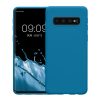 Θήκη Kwmobile για Samsung Galaxy S10, Μπλε, Σιλικόνη, KWM000009MS009C