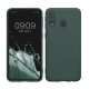 Θήκη Kwmobile για Samsung Galaxy A40, Σκούρο Πράσινο, Σιλικόνη, KWM000009ZX035C