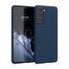 Θήκη Kwmobile για Samsung Galaxy S21, Μπλε, Σιλικόνη, KWM000012BS049C