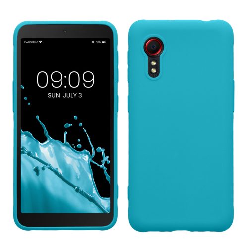Θήκη Kwmobile για Samsung Galaxy Xcover 5, Ανοιχτό Μπλε, Σιλικόνη, KWM000012NV038C