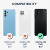 Θήκη Kwmobile για Samsung Galaxy A22 5G, Σκούρο μπλε, Σιλικόνη, KWM0000138D042C
