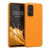 Θήκη Kwmobile για Samsung Galaxy A33 5G, Πορτοκαλί, Σιλικόνη, KWM000015FQ014C