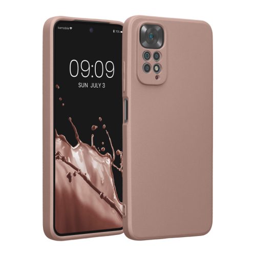 Θήκη Kwmobile για Xiaomi Redmi Note 11/Note 11s, Κρεμ, Σιλικόνη, KWM0000168S018C
