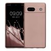 Θήκη Kwmobile για Google Pixel 7a, Κρεμ, Σιλικόνη, KWM000019YG014C
