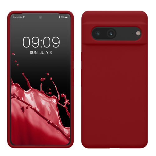 Θήκη Kwmobile για Google Pixel 7, Κόκκινη, Σιλικόνη, KWM0000171I058C