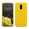 Θήκη Kwmobile για OnePlus 6T, Κίτρινη, Σιλικόνη, KWM000009BL037C