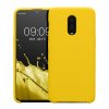 Θήκη Kwmobile για OnePlus 6T, Κίτρινη, Σιλικόνη, KWM000009BL037C