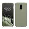Θήκη Kwmobile για OnePlus 6T, Ανοιχτό Πράσινο, Σιλικόνη, KWM000009BL039C