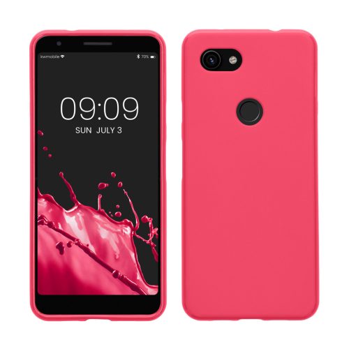 Θήκη Kwmobile για Google Pixel 3a, ροζ, σιλικόνη, KWM000009OS028C