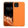 Θήκη Kwmobile για Google Pixel 4, Πορτοκαλί, Σιλικόνη, KWM000010ON017C