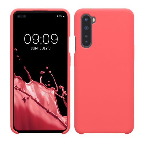 Θήκη Kwmobile για OnePlus Nord, Ροζ, Σιλικόνη, KWM0000117M037C