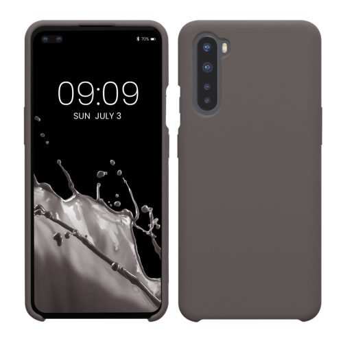 Θήκη Kwmobile για OnePlus Nord, Μπεζ, Σιλικόνη, KWM0000117M039C