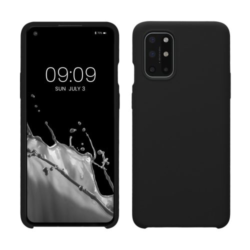 Θήκη Kwmobile για OnePlus 8T, Μαύρη, Σιλικόνη, KWM0000123Q023C