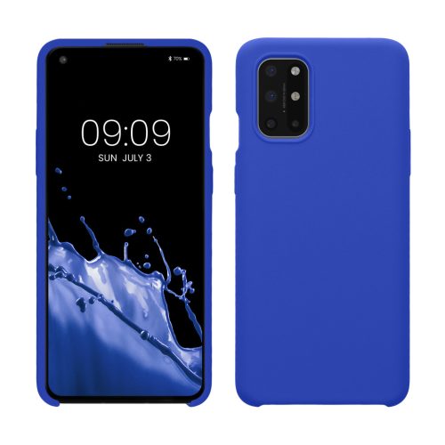 Θήκη Kwmobile για OnePlus 8T, Μπλε, Σιλικόνη, KWM0000123Q025C
