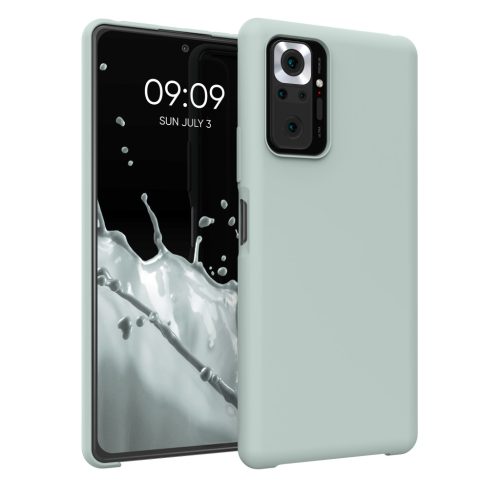 Θήκη Kwmobile για Xiaomi Redmi Note 10 Pro, ανοιχτό πράσινο, σιλικόνη, KWM000012OI012C