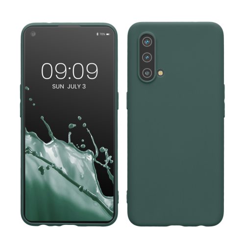 Θήκη Kwmobile για OnePlus Nord CE 5G, Πράσινη, Σιλικόνη, KWM000013HO015C