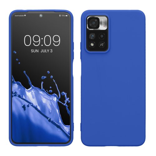 Θήκη Kwmobile για Xiaomi Redmi Note 11 Pro Plus 5G/Note 11 Pro Plus 5G, Μπλε, Σιλικόνη, KWM000015PY013C