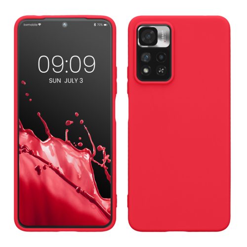Θήκη Kwmobile για Xiaomi Redmi Note 11 Pro Plus 5G/Note 11 Pro Plus 5G, Ροζ, Σιλικόνη, KWM000015PY014C