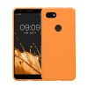 Θήκη Kwmobile για Google Pixel 3a, Πορτοκαλί, Σιλικόνη, KWM000009OS032C