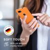 Θήκη Kwmobile για Google Pixel 3a, Πορτοκαλί, Σιλικόνη, KWM000009OS032C