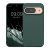 Θήκη Kwmobile για Google Pixel 9/Pixel 9 Pro, Σκούρο πράσινο, Σιλικόνη, KWM000020PI025C
